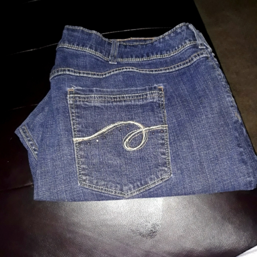 Plus Size Womens Boot Cut Jeans